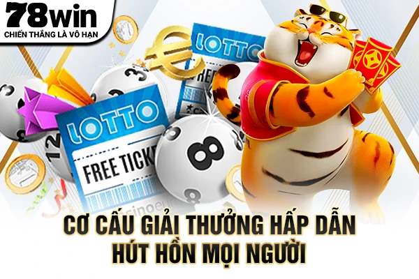 Cơ cấu giải thưởng hấp dẫn hút hồn mọi người 