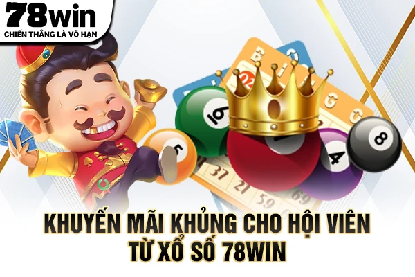 Khuyến mãi khủng cho hội viên từ xổ số 78WIN