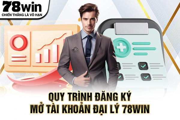 Quy trình đăng ký mở tài khoản đại lý 78WIN