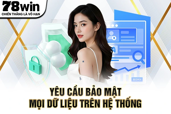 Yêu cầu bảo mật mọi dữ liệu trên hệ thống